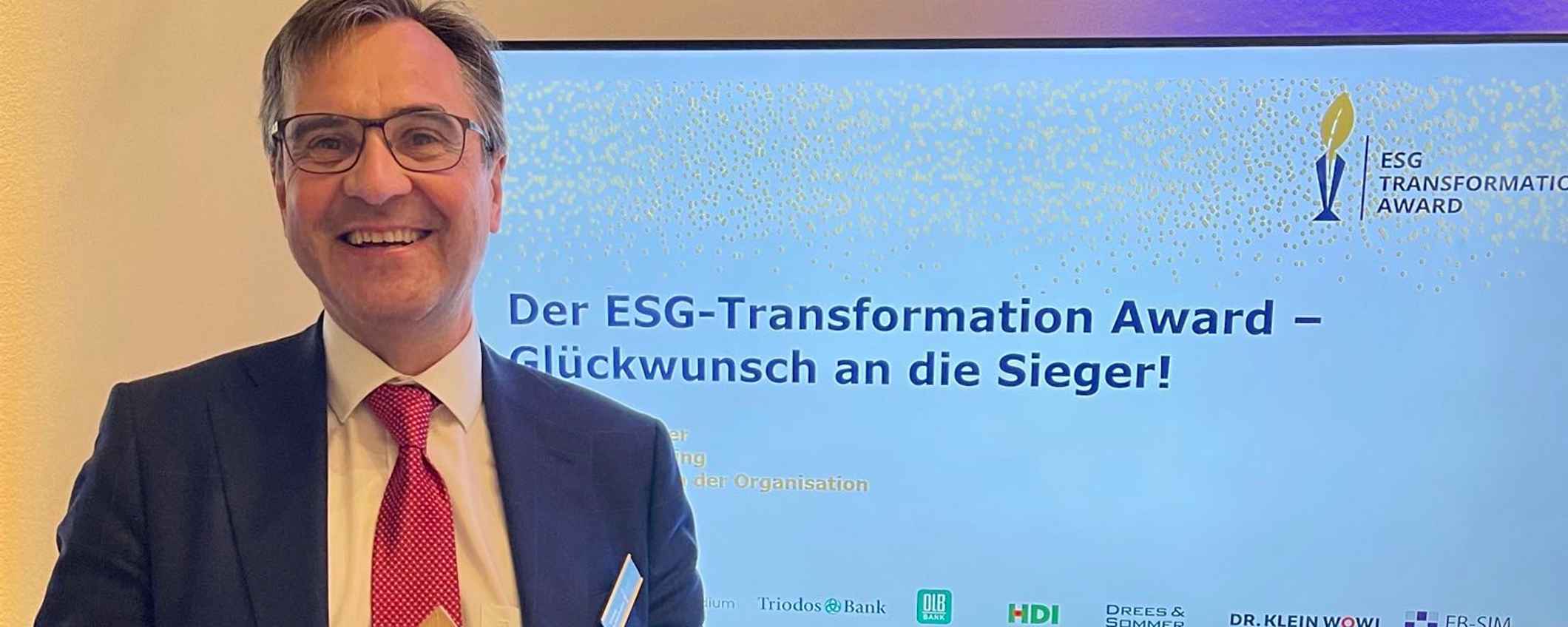 Triodos Bank erhält ESG-Transformation Award